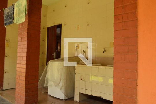 Área de Serviço de casa à venda com 3 quartos, 592m² em Curicica, Rio de Janeiro