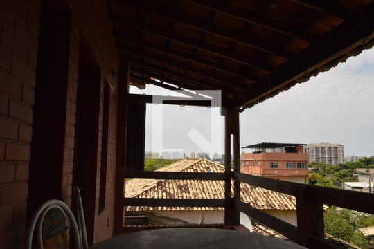 Varanda da Suite de casa à venda com 3 quartos, 592m² em Curicica, Rio de Janeiro