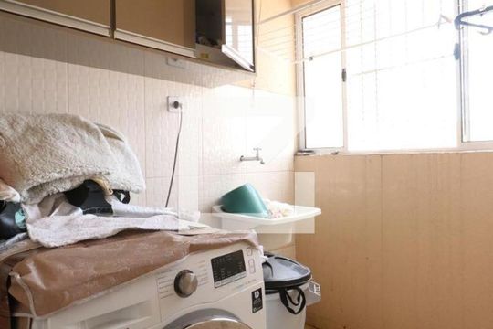 Área de Serviço de apartamento à venda com 1 quarto, 42m² em Vila Euthalia, São Paulo