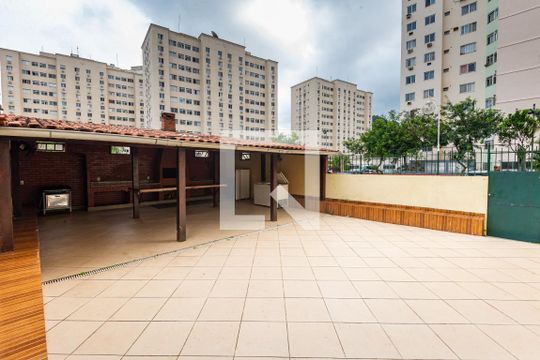 Área comum - Churrasqueira de apartamento à venda com 2 quartos, 48m² em Jacarepaguá, Rio de Janeiro