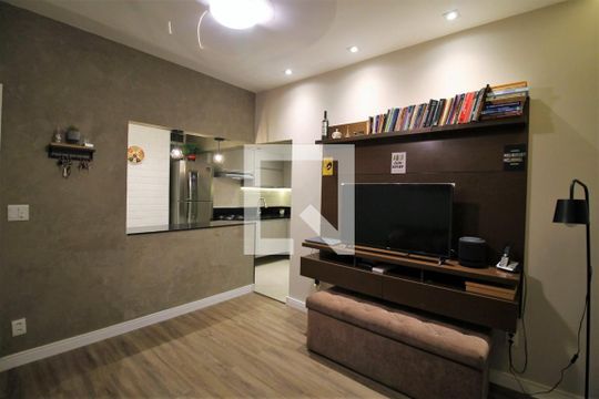 Sala de apartamento à venda com 2 quartos, 50m² em Engenho Novo, 