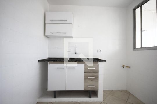 Cozinha de apartamento para alugar com 1 quarto, 37m² em Vila Mariana, São Paulo