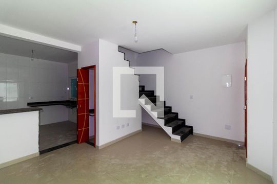 Sala de casa de condomínio para alugar com 3 quartos, 141m² em Chácara Belenzinho, São Paulo