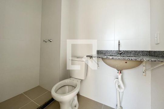 Banheiro do Quarto 2 de apartamento à venda com 2 quartos, 47m² em Pompeia, São Paulo