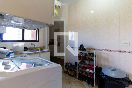 Área de Serviço de apartamento à venda com 4 quartos, 303m² em Jardim Anália Franco, São Paulo