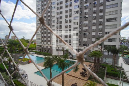 Sala de apartamento à venda com 2 quartos, 60m² em São Sebastião, Porto Alegre