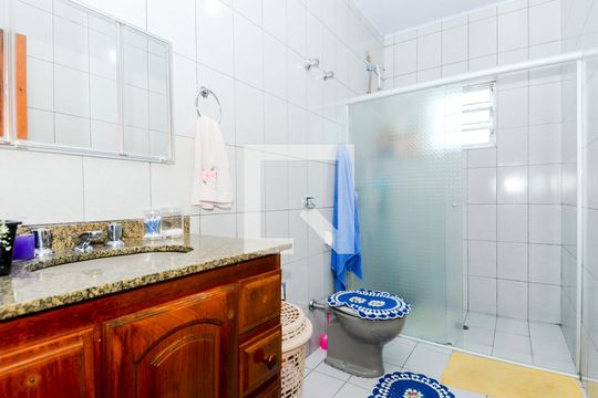 Banheiro da Suíte de casa à venda com 4 quartos, 400m² em Parque Continental I, Guarulhos