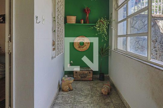 Varanda da Sala de Estar  de casa à venda com 3 quartos, 260m² em Serra, Belo Horizonte