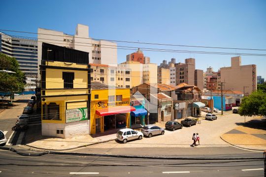 Vista da Sacada de apartamento à venda com 1 quarto, 45m² em Centro, Campinas