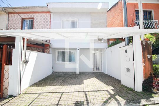 fachada de casa de condomínio à venda com 3 quartos, 160m² em Carandiru, São Paulo