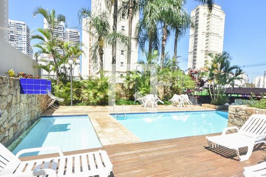 Piscina  de apartamento para alugar com 3 quartos, 115m² em Cidade Monções, São Paulo