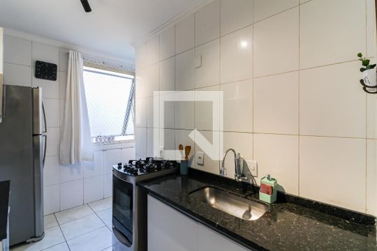Cozinha de apartamento à venda com 2 quartos, 54m² em Lauzane Paulista, São Paulo