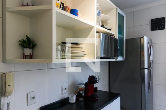 Cozinha de apartamento à venda com 2 quartos, 54m² em Lauzane Paulista, São Paulo