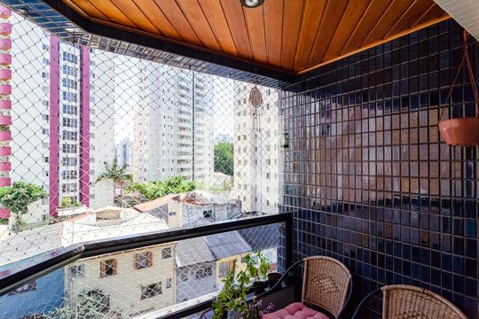 Varanda de apartamento à venda com 3 quartos, 120m² em Parque Imperial, São Paulo