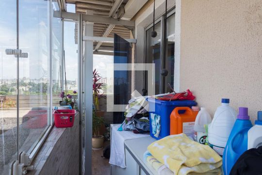 Área de Serviço de apartamento para alugar com 2 quartos, 157m² em Jardim Borborema, São Bernardo do Campo