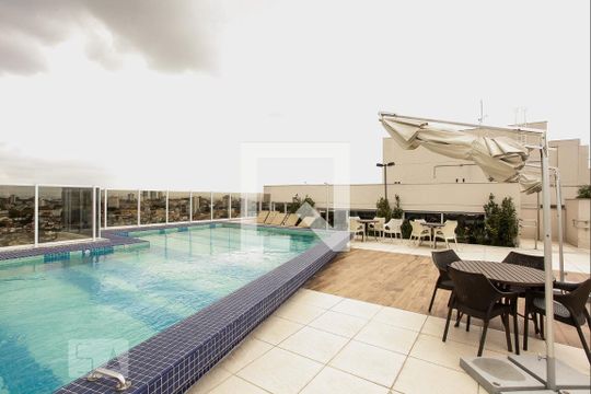 Área Comum - Piscina de kitnet/studio para alugar com 1 quarto, 37m² em Centro, Guarulhos