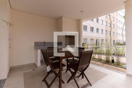 Área comum - Churrasqueira 1 de apartamento para alugar com 1 quarto, 27m² em Jardim Cidália, São Paulo
