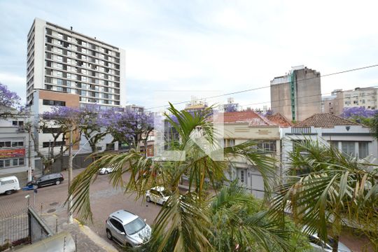 Vista da Sala de apartamento à venda com 3 quartos, 108m² em Cidade Baixa, Porto Alegre