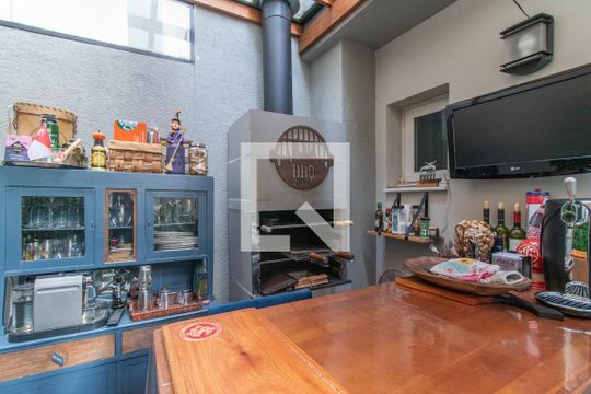 Churrasqueira de casa de condomínio à venda com 3 quartos, 255m² em Nonoai, Porto Alegre