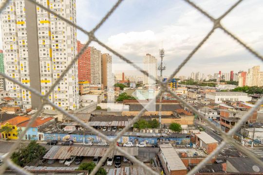 Vista  de apartamento à venda com 1 quarto, 40m² em Sé, São Paulo