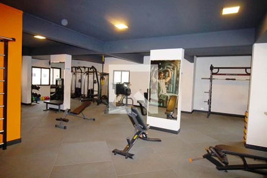 Área comum - Academia de apartamento para alugar com 2 quartos, 63m² em Parque Taboão, Taboão da Serra