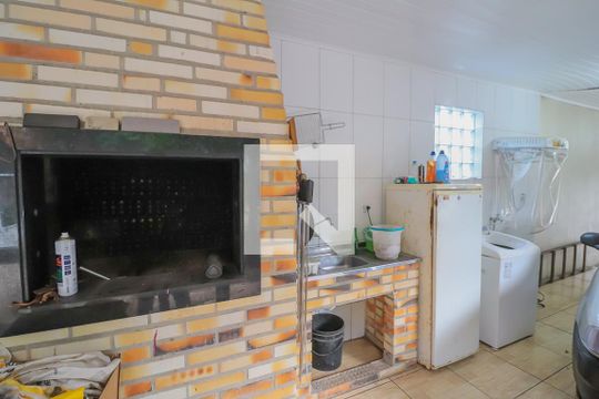Churrasqueira de casa à venda com 3 quartos, 140m² em Santa Teresa, São Leopoldo