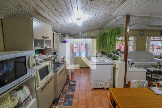 Cozinha de casa à venda com 3 quartos, 120m² em Santa Teresa, São Leopoldo