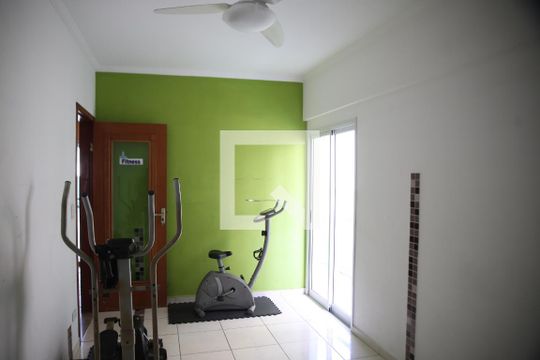 Área comum - Academia de apartamento para alugar com 1 quarto, 54m² em Boqueirão, Praia Grande