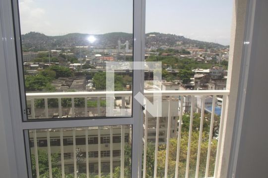 Varanda de apartamento à venda com 1 quarto, 56m² em Del Castilho, Rio de Janeiro