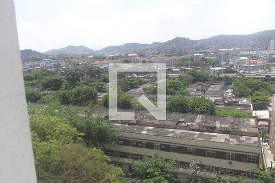 Vista de apartamento à venda com 1 quarto, 56m² em Del Castilho, Rio de Janeiro