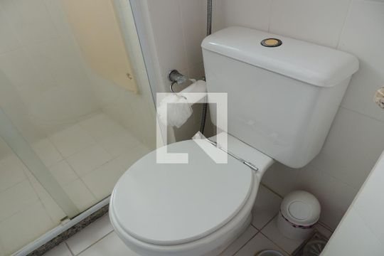 Banheiro da Suíte  de apartamento à venda com 2 quartos, 77m² em Barra da Tijuca, Rio de Janeiro