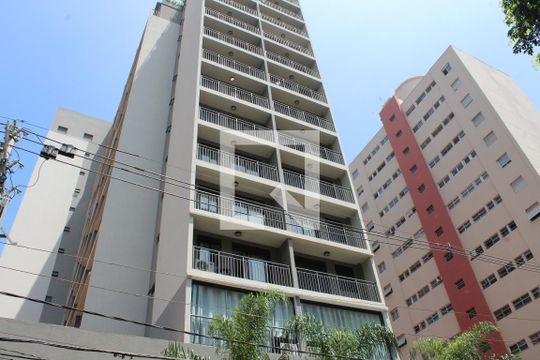 Fachada do Prédio de kitnet/studio para alugar com 1 quarto, 23m² em Perdizes, São Paulo