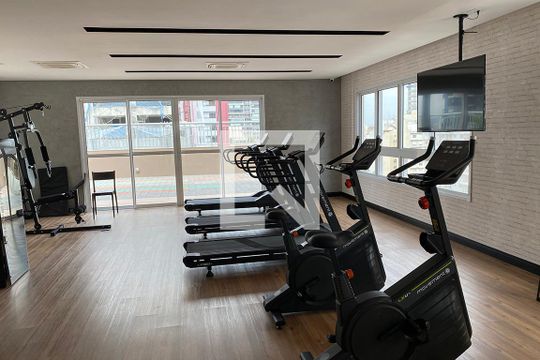 Área Comum - Academia de apartamento à venda com 1 quarto, 31m² em Pinheiros, São Paulo