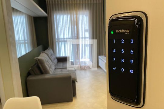 Fechadura Eletrônica de apartamento à venda com 1 quarto, 31m² em Pinheiros, São Paulo