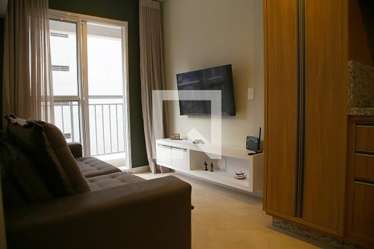 Sala de apartamento à venda com 1 quarto, 31m² em Pinheiros, São Paulo