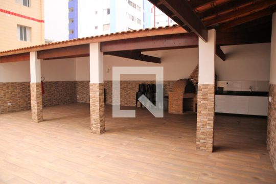 Área gourmet de apartamento para alugar com 3 quartos, 127m² em Guilhermina, Praia Grande