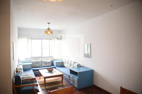Sala Estar de apartamento para alugar com 3 quartos, 127m² em Guilhermina, Praia Grande
