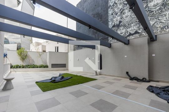 Área comum - Academia de kitnet/studio à venda com 1 quarto, 27m² em Pinheiros, São Paulo