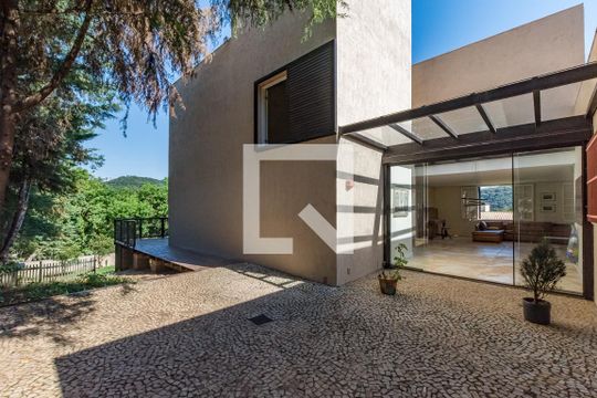 Varanda da Sala1 de casa à venda com 3 quartos, 336m² em Pau Pombo, Nova Lima