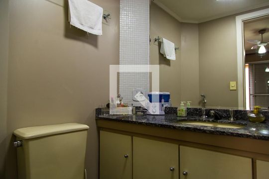 Banheiro da Suíte de apartamento à venda com 3 quartos, 115m² em Jardim Oriental, São Paulo