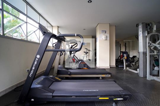 Área comum - Academia de apartamento para alugar com 2 quartos, 68m² em Parque Tres Meninos, Sorocaba