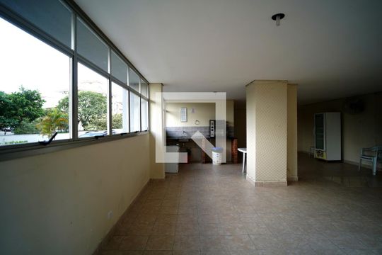 Área comum - Salão de festas de apartamento para alugar com 2 quartos, 68m² em Parque Tres Meninos, Sorocaba