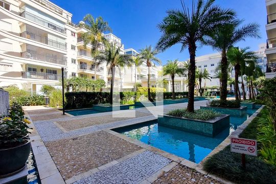 Área comum - Piscina de apartamento à venda com 1 quarto, 59m² em Jardim Leonor, São Paulo