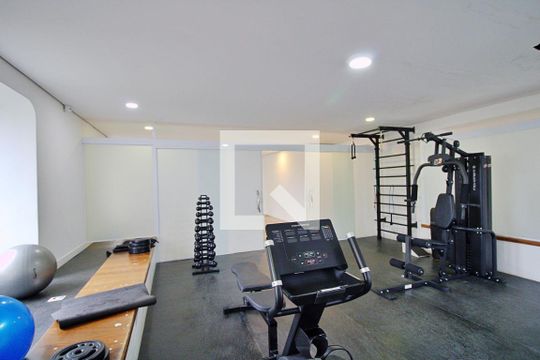 Área comum - Academia de apartamento para alugar com 3 quartos, 110m² em Vila Andrade, São Paulo