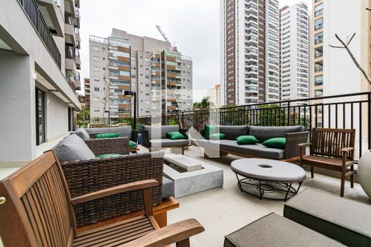 Área comum de apartamento para alugar com 1 quarto, 29m² em Vila Santa Catarina, São Paulo