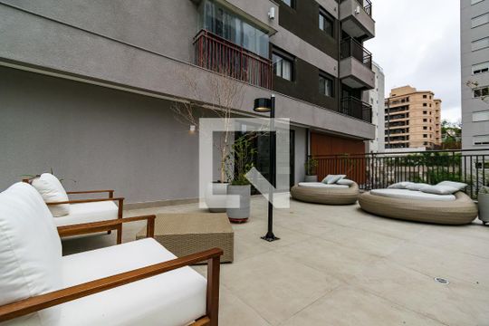 Área comum de apartamento para alugar com 1 quarto, 29m² em Vila Santa Catarina, São Paulo