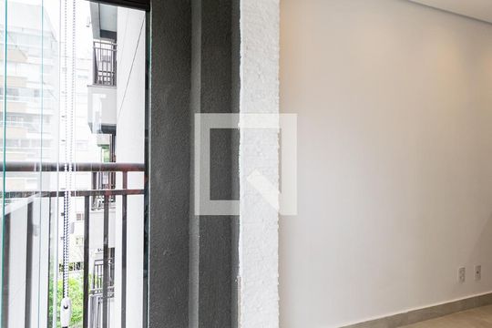 Varanda da Sala  de apartamento para alugar com 1 quarto, 29m² em Vila Santa Catarina, São Paulo