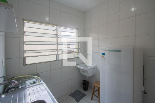 Cozinha de apartamento para alugar com 1 quarto, 40m² em Jardim Casablanca, São Paulo
