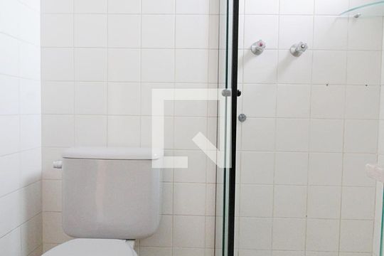 Banheiro da Suíte de apartamento à venda com 2 quartos, 64m² em Super Quadra Morumbi, São Paulo