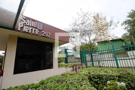 Fachada e portaria de apartamento à venda com 2 quartos, 64m² em Super Quadra Morumbi, São Paulo